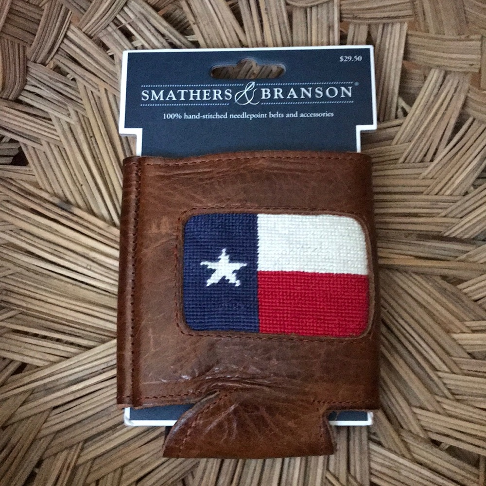 Smathers & Branson Texas Flag Can Cooler